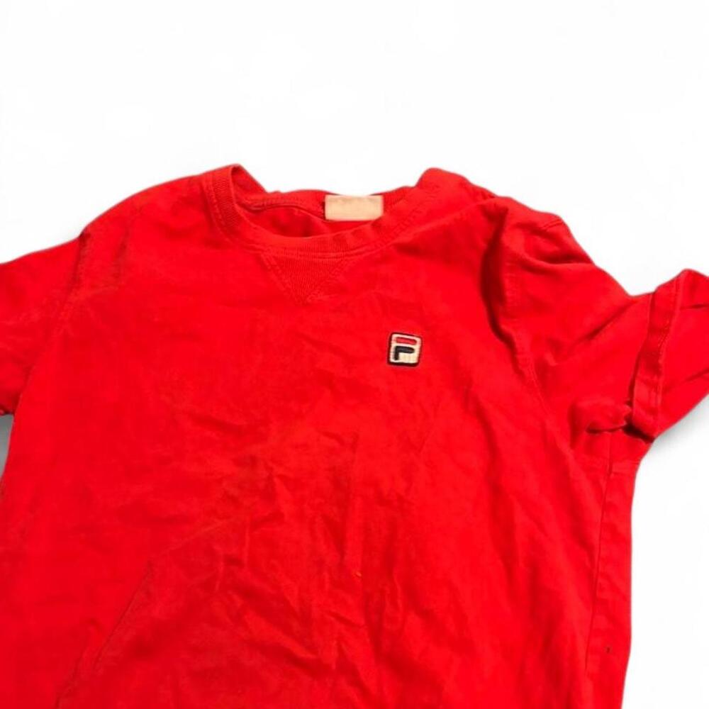 Red Fila tee #fila